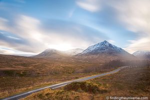 Glen Coe Road and Mountains by Laurence Norah